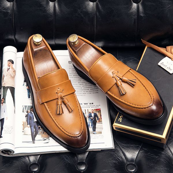 italy luxury formal shoes bullock shoes big size 48 men leather tassel casual shoes loafers office for men slip on party, Black
italy luxury formal shoes bullock shoes big size 48 men leather tassel casual shoes loafers office for men slip on party, Black