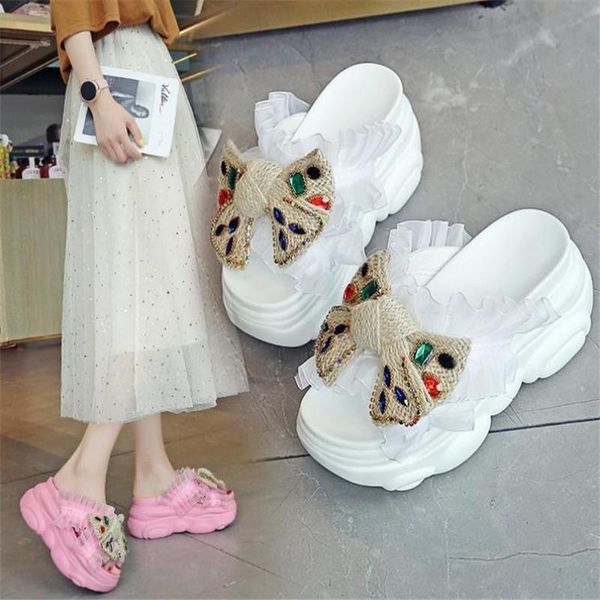 slippers butterfly women for summer fashion wedges sandals platform chunky thick soles high heels ladies shoes casual, Black
slippers butterfly women for summer fashion wedges sandals platform chunky thick soles high heels ladies shoes casual, Black