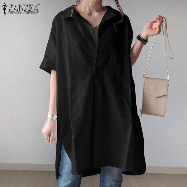 women's blouses & shirts casual 3/4 sleeve shirt autumn women solid blouse loose lapel work chemise vintage office ol blusa female tu, White
women's blouses & shirts casual 3/4 sleeve shirt autumn women solid blouse loose lapel work chemise vintage office ol blusa female tu, White