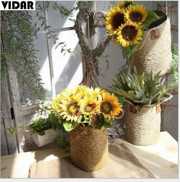 decorative flowers & wreaths vidar artificial flower sunflower bunch of fake wholesale wedding hand holding silk export home decoration
decorative flowers & wreaths vidar artificial flower sunflower bunch of fake wholesale wedding hand holding silk export home decoration