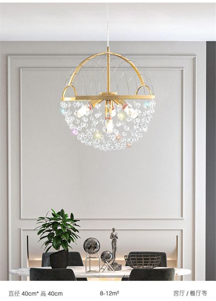 pendant lamps spherical luxury crystal lights post-modern art deco dining room villa living bedroom bedside
pendant lamps spherical luxury crystal lights post-modern art deco dining room villa living bedroom bedside