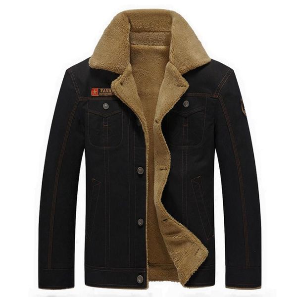 men's jackets men winter thicken warm cotton coat casual turn-down collar coats jacket jaqueta masculino, Black;brown
men's jackets men winter thicken warm cotton coat casual turn-down collar coats jacket jaqueta masculino, Black;brown
