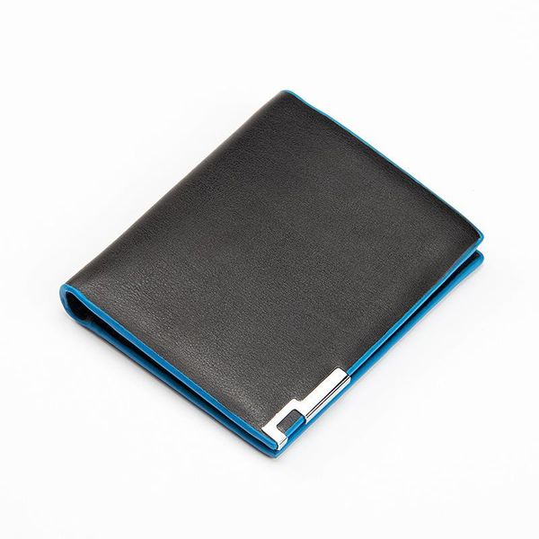 wallets baellerry men's wallet leather slim blue edge iron included angle money clip id holders cases bank card case, Red;black
wallets baellerry men's wallet leather slim blue edge iron included angle money clip id holders cases bank card case, Red;black