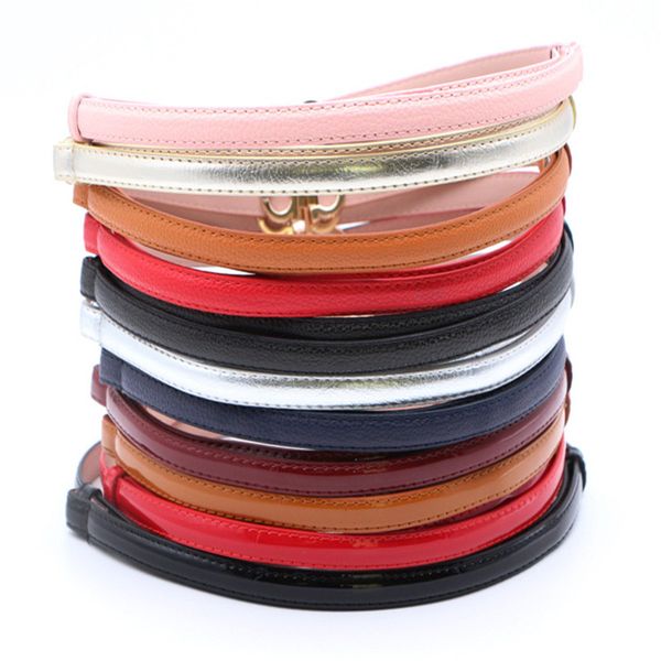 women belts 7 style fashion 1.5cm lady belt gold buckle designer genuine belts no box, Black;brown
women belts 7 style fashion 1.5cm lady belt gold buckle designer genuine belts no box, Black;brown