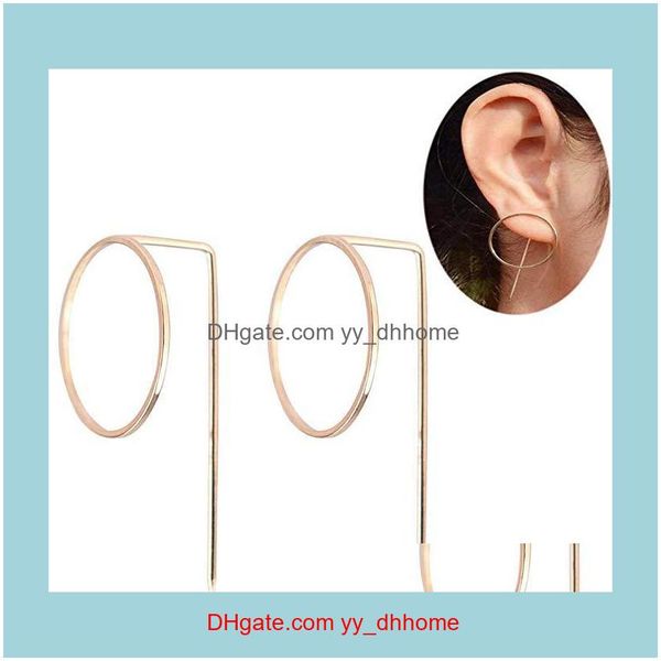 jewelryround pendant gold earrings design geometry minimalist fashion unique simple strip woman hoop & hie drop delivery 2021 zpo1g, Golden;silver
jewelryround pendant gold earrings design geometry minimalist fashion unique simple strip woman hoop & hie drop delivery 2021 zpo1g, Golden;silver