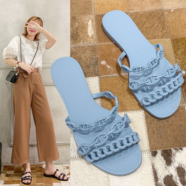 slippers sandals new h family pig nose chain slippers net red fashion summer wear frosted anti slip flat bottom resort beach shoeszly, Black
slippers sandals new h family pig nose chain slippers net red fashion summer wear frosted anti slip flat bottom resort beach shoeszly, Black