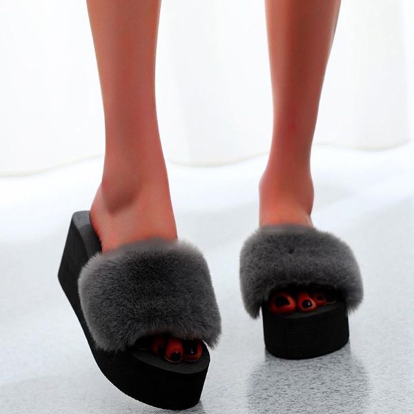 slippers fashion outdoor flock slip-on open toe wedges warm winter slipper shoes 2021 women, Black
slippers fashion outdoor flock slip-on open toe wedges warm winter slipper shoes 2021 women, Black