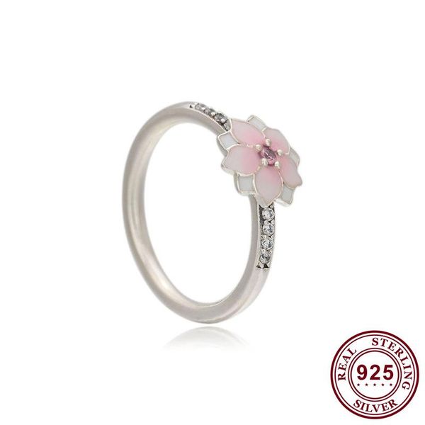 cluster rings 925 sterling silver pan ring creative magnolia for women wedding party gift fashion jewelry, Golden;silver
cluster rings 925 sterling silver pan ring creative magnolia for women wedding party gift fashion jewelry, Golden;silver