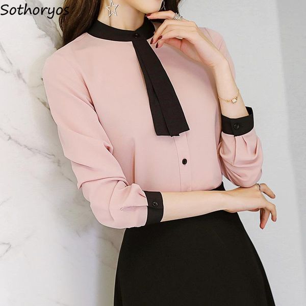 women's blouses & shirts women elegant lovely ulzzang soft all-match spring summer korean style casual slim trendy long sleeve womens c, White
women's blouses & shirts women elegant lovely ulzzang soft all-match spring summer korean style casual slim trendy long sleeve womens c, White