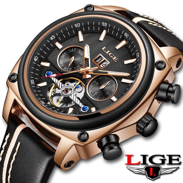 automatic watchmen watches black watch waterproof luminous mechanical wristwatch wristwatches, Slivery;brown
automatic watchmen watches black watch waterproof luminous mechanical wristwatch wristwatches, Slivery;brown