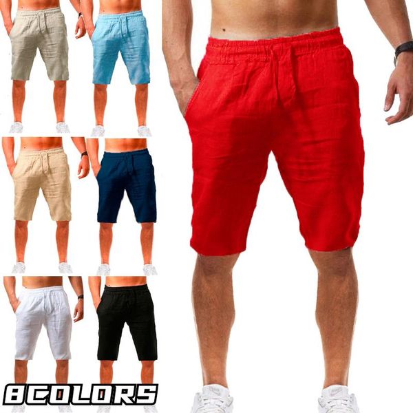 men's shorts mens cotton and linen loose breathable solid color multiple colors beach casual trend, White;black
men's shorts mens cotton and linen loose breathable solid color multiple colors beach casual trend, White;black