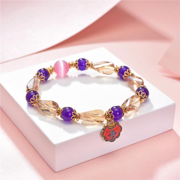charm bracelets vintage bracelet for women natural stone jades crystal beads cloisonne jewelry handmade strand bangle gift 19cm b391, Golden;silver
charm bracelets vintage bracelet for women natural stone jades crystal beads cloisonne jewelry handmade strand bangle gift 19cm b391, Golden;silver