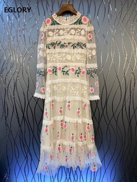 dresses wedding party vestidos spring summer fashion women o-neck charming floral embroidery cascading ruffle lace long maxi, Black;gray
dresses wedding party vestidos spring summer fashion women o-neck charming floral embroidery cascading ruffle lace long maxi, Black;gray