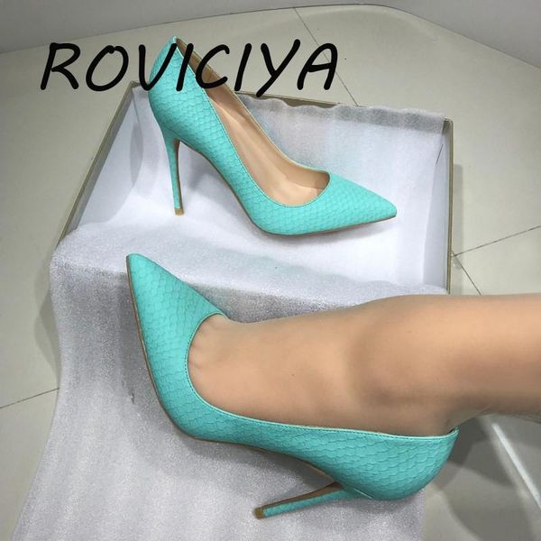 dress shoes brand fashion pointed toe blue 12cm high heel exquisite snake pattern elegant single ladies party yg010 roviciya, Black
dress shoes brand fashion pointed toe blue 12cm high heel exquisite snake pattern elegant single ladies party yg010 roviciya, Black