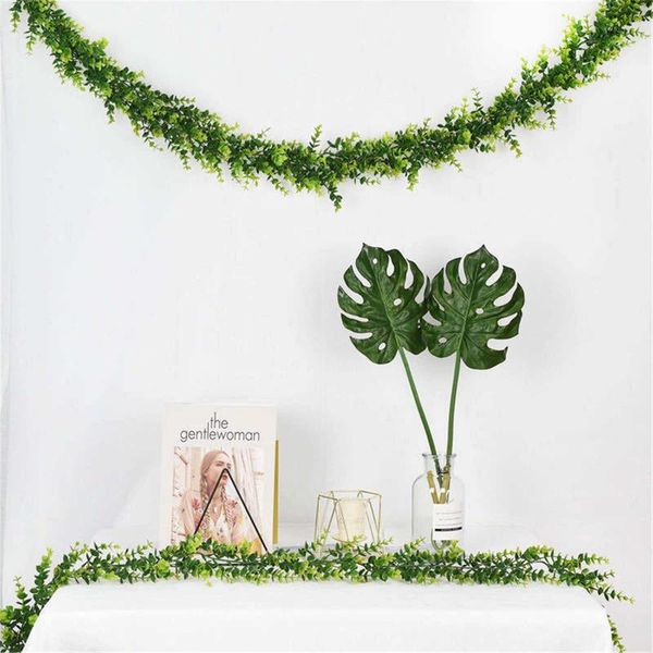 decorative flowers & wreaths artificial plants creeper green leaf ivy vine for home wedding arch decor wholesale diy hanging garland
decorative flowers & wreaths artificial plants creeper green leaf ivy vine for home wedding arch decor wholesale diy hanging garland