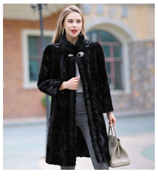women's fur & faux genuine mink jacket real coat black long garment plus size wholesale retail oem
women's fur & faux genuine mink jacket real coat black long garment plus size wholesale retail oem