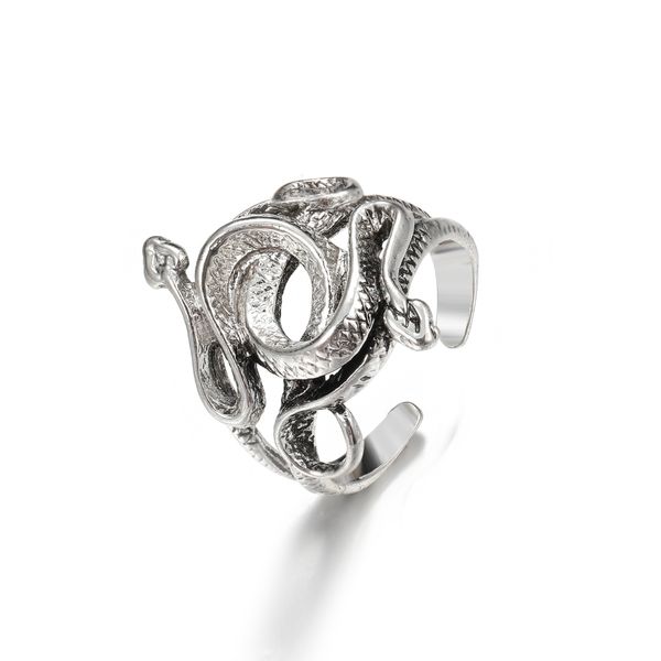 retro punk snake ring for men women exaggerated antique silver color opening adjustable rings, Golden;silver
retro punk snake ring for men women exaggerated antique silver color opening adjustable rings, Golden;silver