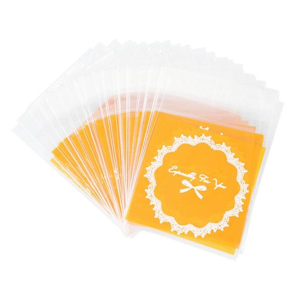 gift wrap -50pcs 10x10cm cookie packaging lace candy self-adhesive plastic bags for biscuits snack baking package orange
gift wrap -50pcs 10x10cm cookie packaging lace candy self-adhesive plastic bags for biscuits snack baking package orange