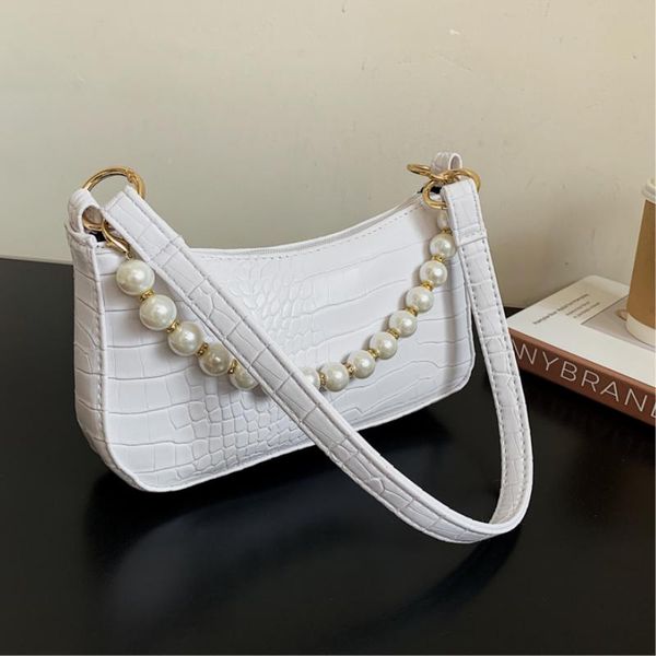 evening bags fashion women shoulder pearl chain strap ladies underarm pu leather solid color female simple tote purse handbags
evening bags fashion women shoulder pearl chain strap ladies underarm pu leather solid color female simple tote purse handbags