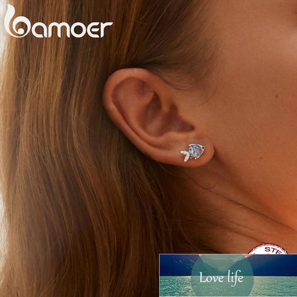 bamoer silver fish stud earrings 100% 925 sterling silver happy tropical litte fish earring for women fashion jewelry sce1028 factory price, Golden;silver
bamoer silver fish stud earrings 100% 925 sterling silver happy tropical litte fish earring for women fashion jewelry sce1028 factory price, Golden;silver