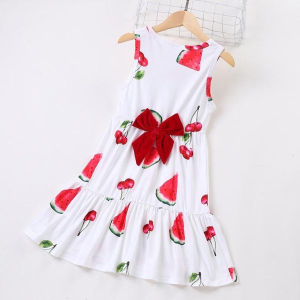 girl's dresses 3-12 years bow fruit watermelon dress summer girls toddler infant kids sleeveless princess children casual sundress, Red;yellow
girl's dresses 3-12 years bow fruit watermelon dress summer girls toddler infant kids sleeveless princess children casual sundress, Red;yellow