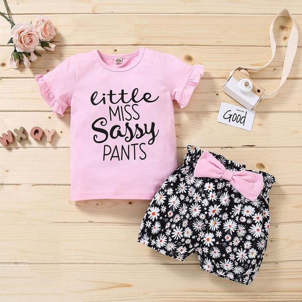 baby summer clothes set born infant girls short sleeve ruffled t-shirt +floral print bownot shorts outfits clothing sets, White
baby summer clothes set born infant girls short sleeve ruffled t-shirt +floral print bownot shorts outfits clothing sets, White