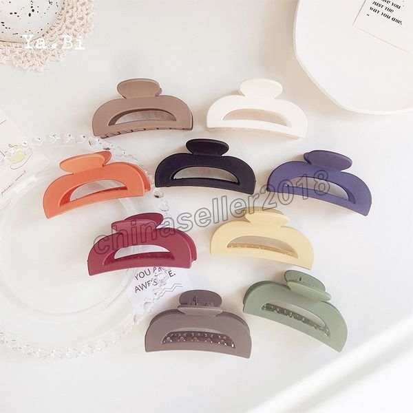 korean hair claw clips simple solid geometric frosted hairpins barrettes elegant headwear for women girls hair accessories, Golden;silver
korean hair claw clips simple solid geometric frosted hairpins barrettes elegant headwear for women girls hair accessories, Golden;silver