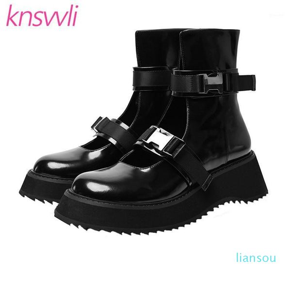 boots cut outs woman metal buckle strap thick sole rome shoes women casual platform short flat motorcycle women, Black
boots cut outs woman metal buckle strap thick sole rome shoes women casual platform short flat motorcycle women, Black