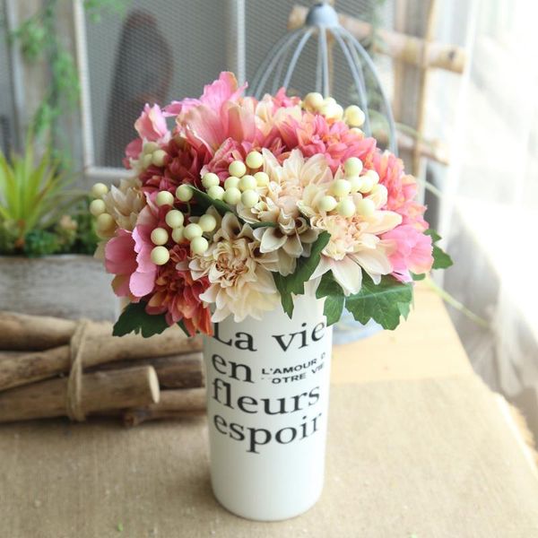 decorative flowers & wreaths artificial hydrangea silk bouquet for decoration rose wedding home diy decor fake flower white cd
decorative flowers & wreaths artificial hydrangea silk bouquet for decoration rose wedding home diy decor fake flower white cd