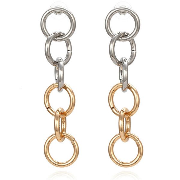 creative two-tone metal long statement earrings for woman exaggerated punk retro wholesale, Golden
creative two-tone metal long statement earrings for woman exaggerated punk retro wholesale, Golden