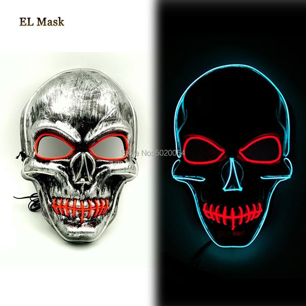 costume accessories colorful light up night glow el mask halloween cosplay anonoymous led luminous mask for dance dj club bar night c, Silver
costume accessories colorful light up night glow el mask halloween cosplay anonoymous led luminous mask for dance dj club bar night c, Silver
