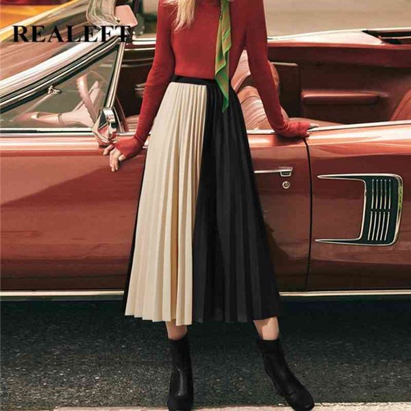 arrival women chiffon color patchwork long pleated skirts high waist street blue mid-calf for 210428, Black
arrival women chiffon color patchwork long pleated skirts high waist street blue mid-calf for 210428, Black