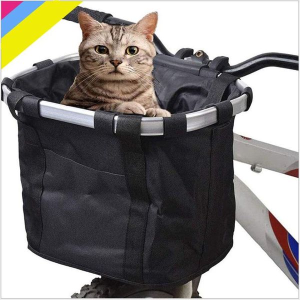 1pcs foldable bicycle bike basket oxford storage shopping picnic pet bag with handle dog cat carrier camping tote bags
1pcs foldable bicycle bike basket oxford storage shopping picnic pet bag with handle dog cat carrier camping tote bags
