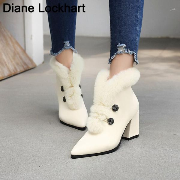 boots 2021 winter luxury women designer beige black block high heels ankle fashion pointed toe zipper warm femal booties1
boots 2021 winter luxury women designer beige black block high heels ankle fashion pointed toe zipper warm femal booties1