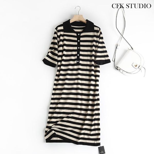 casual dresses women autumn knitted dress with striped print turn-down collar short sleeve mididress femme loose basic knited, Black;gray
casual dresses women autumn knitted dress with striped print turn-down collar short sleeve mididress femme loose basic knited, Black;gray