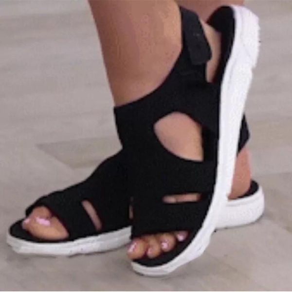 sandals 2021 women summer casual shoes soild color platform sandalias slip-on chaussure femme for, Black
sandals 2021 women summer casual shoes soild color platform sandalias slip-on chaussure femme for, Black