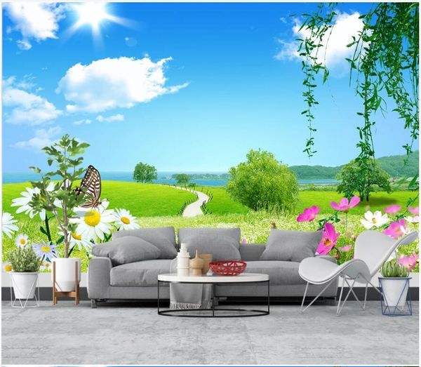 wallpapers wdbh custom po 3d wallpaper blue sky grassland flowers natural scenery home decor living room for walls 3 d
wallpapers wdbh custom po 3d wallpaper blue sky grassland flowers natural scenery home decor living room for walls 3 d
