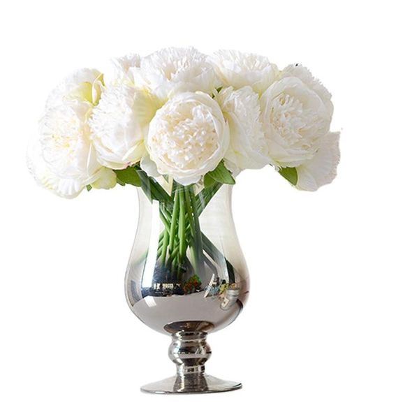 decorative flowers & wreaths 1 bundle 5 head peony bouquets european-style artificial silk flower wedding accessories living room interior h
decorative flowers & wreaths 1 bundle 5 head peony bouquets european-style artificial silk flower wedding accessories living room interior h