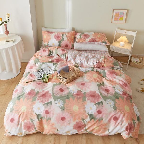 bedding sets 100% cotton floral princess set single double duvet cover bed fitted sheet pillowcases bedclothes
bedding sets 100% cotton floral princess set single double duvet cover bed fitted sheet pillowcases bedclothes