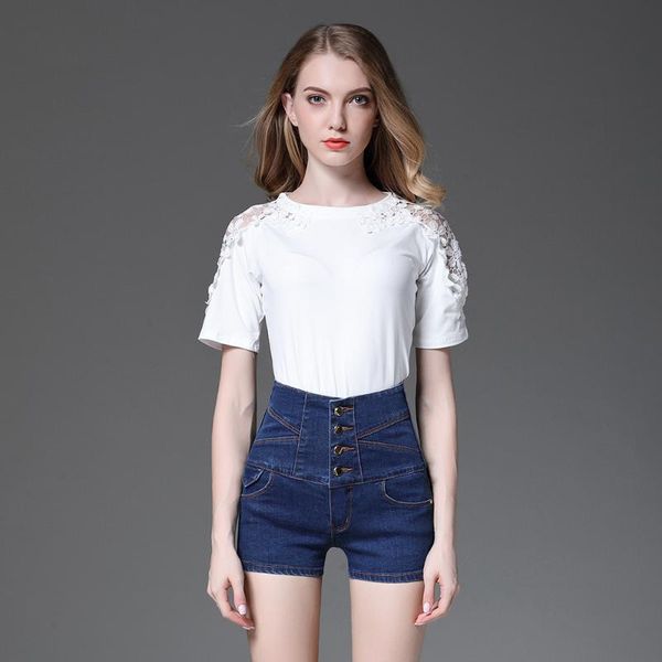 women's jeans 2021 european and american style foreign trade high waist denim shorts slim fit, Blue
women's jeans 2021 european and american style foreign trade high waist denim shorts slim fit, Blue