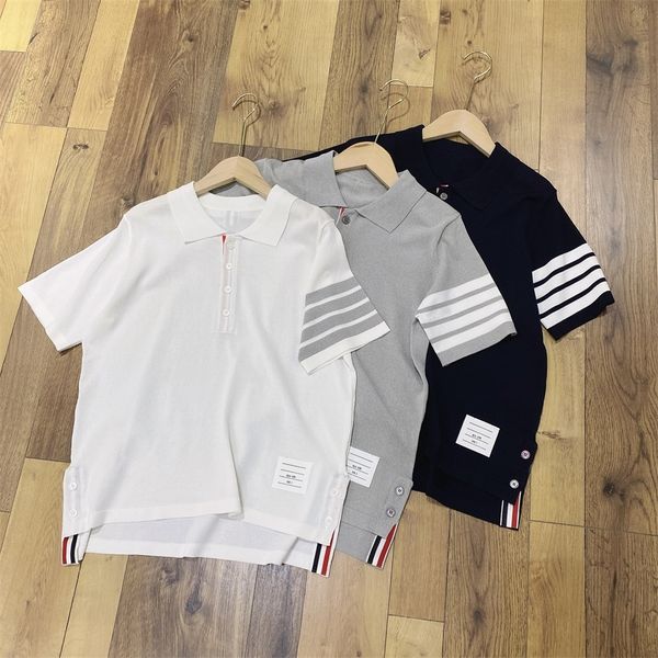 tb ice sweater short sleeve t-shirt female ice silk college style loose and thin round neck bottomed shirt summer, White
tb ice sweater short sleeve t-shirt female ice silk college style loose and thin round neck bottomed shirt summer, White