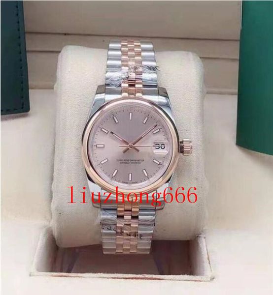 seller womens watches 31mm lady mechanical automatic watch with light outer ring stainless steel wristwatch fashion master, Slivery;brown
seller womens watches 31mm lady mechanical automatic watch with light outer ring stainless steel wristwatch fashion master, Slivery;brown