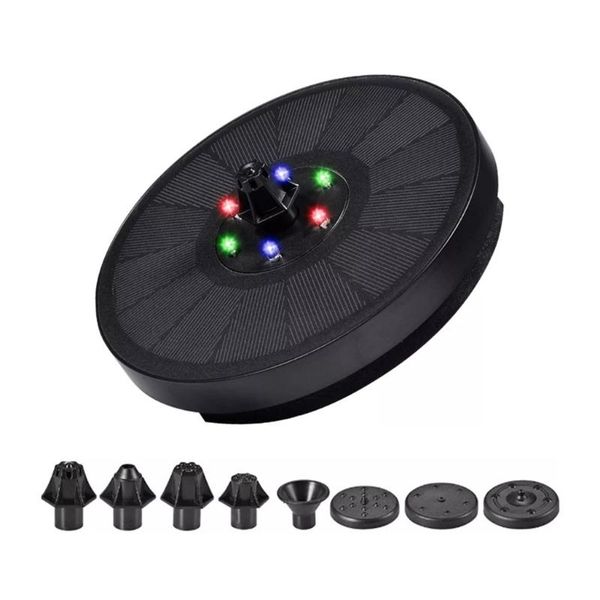 garden decorations 3.5w colorful led light floating solar powered fountain pump with 900mah battery for birdbath pool fish tank outdoor
garden decorations 3.5w colorful led light floating solar powered fountain pump with 900mah battery for birdbath pool fish tank outdoor