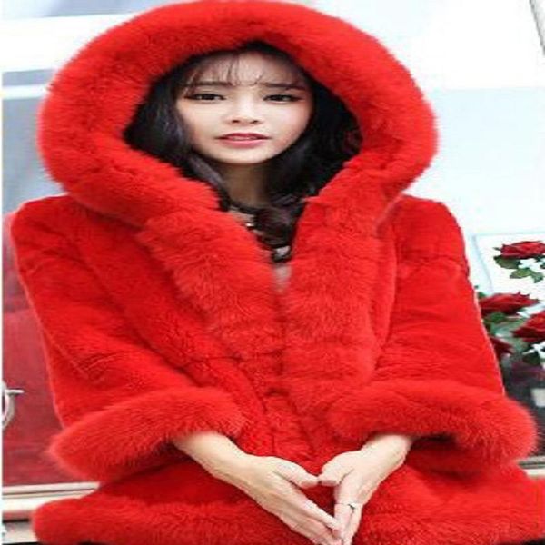 women's fur & faux autumn winter loose thick warm coats women solid color fashion hooded full sleeve long length female wild, Black
women's fur & faux autumn winter loose thick warm coats women solid color fashion hooded full sleeve long length female wild, Black