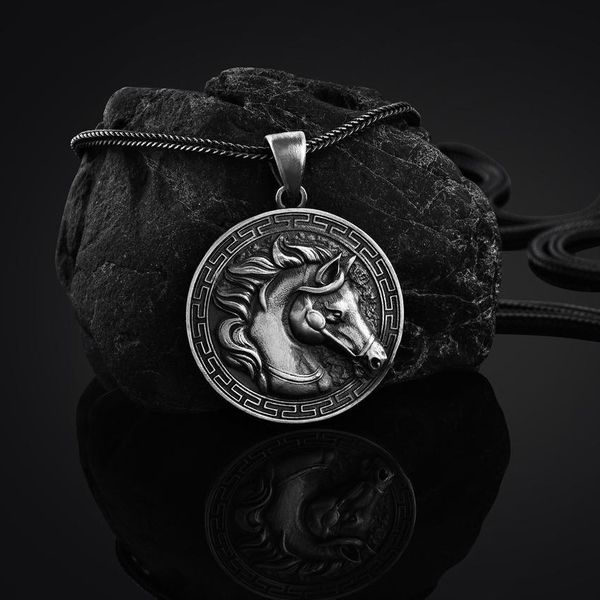 horse designer necklace head greek round pendant men's sweater chain hip hop 2021 womens mens luxury, Silver
horse designer necklace head greek round pendant men's sweater chain hip hop 2021 womens mens luxury, Silver