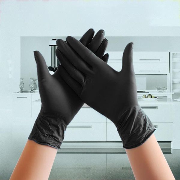 disposable gloves 100pcs black latex nitrile glove working grade waterproof allergy work safety s/m/l
disposable gloves 100pcs black latex nitrile glove working grade waterproof allergy work safety s/m/l