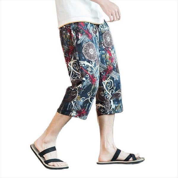 wide leg large casual capris women pant chinese style printed wear japanese harun loose lantern radish, Black
wide leg large casual capris women pant chinese style printed wear japanese harun loose lantern radish, Black