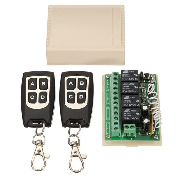 smart home control 12v 4ch channel 433mhz wireless remote switch integrated circuit with 2 transmitter diy replace parts tool kits
smart home control 12v 4ch channel 433mhz wireless remote switch integrated circuit with 2 transmitter diy replace parts tool kits