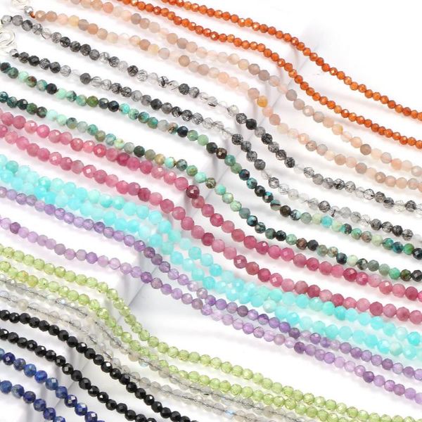 chokers exquisite beaded necklace natural stone faceted beads with sterling silver buckle for ms jewelry gift 3-3.5mm, Golden;silver
chokers exquisite beaded necklace natural stone faceted beads with sterling silver buckle for ms jewelry gift 3-3.5mm, Golden;silver
