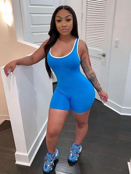 women's jumpsuits & rompers 2021 romper women sleeveless playsuit sport fitness workout backless seamless solid skinny suits breathable, Black;white
women's jumpsuits & rompers 2021 romper women sleeveless playsuit sport fitness workout backless seamless solid skinny suits breathable, Black;white